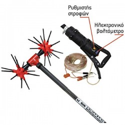SIK POWER DC PRO Βέργα Αχινός 2x16 Ραβδάκια 12VDC Μοτέρ