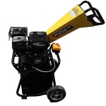 Interpower 70 7HP Petrol Shredder-Wood Chipper with Bucket - Shredders & Wood Chippers