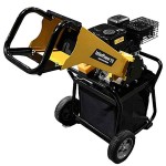 Interpower 70 7HP Petrol Shredder-Wood Chipper with Bucket - Shredders & Wood Chippers