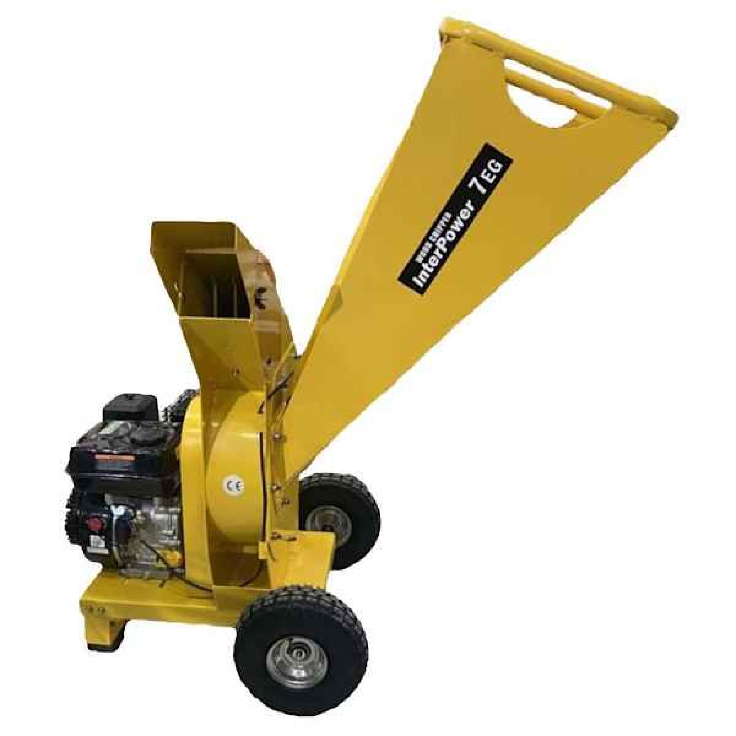Interpower 7EG 7HP Θρυμματιστής Κλαδιών Βενζίνης 2 Μαχαίρια σε Δίσκο - Θρυμματιστές-Τεμαχιστές-Κλαδοφάγοι