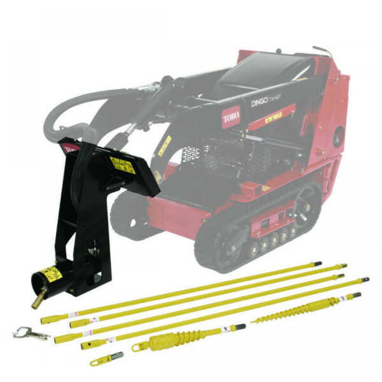 Toro Τρυπάνι Χτιστών Σημείων (Borer) για Πολυμηχάνημα DINGO