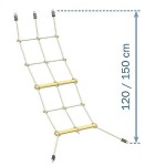 Climb Net with Anchors 50x200cm for Towers Blue Rabbit Climb Net with Anchors 50x200cm for Towers Blue Rabbit - Plastic Climbing Nets