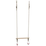 KBT Childrens Ring Trapeze & Metal Rings 58x15.8x3.5cm KBT Wooden Ring Trapeze With Metal Rings 58x15.8x3.5cm for Childrens - Trapeze With Rings
