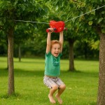 Zip Line 30m Garden Fun "Para" 70 kg for Children KBT Zip Line 30m Garden Fun "Para" 70 kg for Children KBT - Kids’s Fantasy World