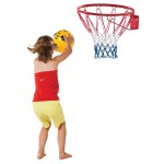KBT Official Basketball Ring Size for Kids-Playground - Basketball Hoop for Sporty Kids