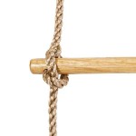 6 Climbing Steps Wooden Children's Rungs Rope Ladder 6 Climbing Steps Wooden Children's Rungs Rope Ladder - Childrens Climbing Ladders & Nets