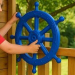 Παιδικό Πηδάλιο Πλοίου Μπλε Ø54 cm και Κιτ Στερέωσης Παιδικό Πηδάλιο Πλοίου Μπλε Ø54 cm και Κιτ Στερέωσης - Παιδικά Πηδάλια Παιχνιδιού-Φαντασίας