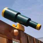 Children's Outdoor Telescope Green-Yellow 9.6x7.5x28cm Children's Outdoor Telescope Green-Yellow 9.6x7.5x28cm - Fantasy World for Children