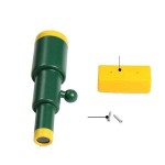 Children's Outdoor Telescope Green-Yellow 9.6x7.5x28cm Children's Outdoor Telescope Green-Yellow 9.6x7.5x28cm - Fantasy World for Children