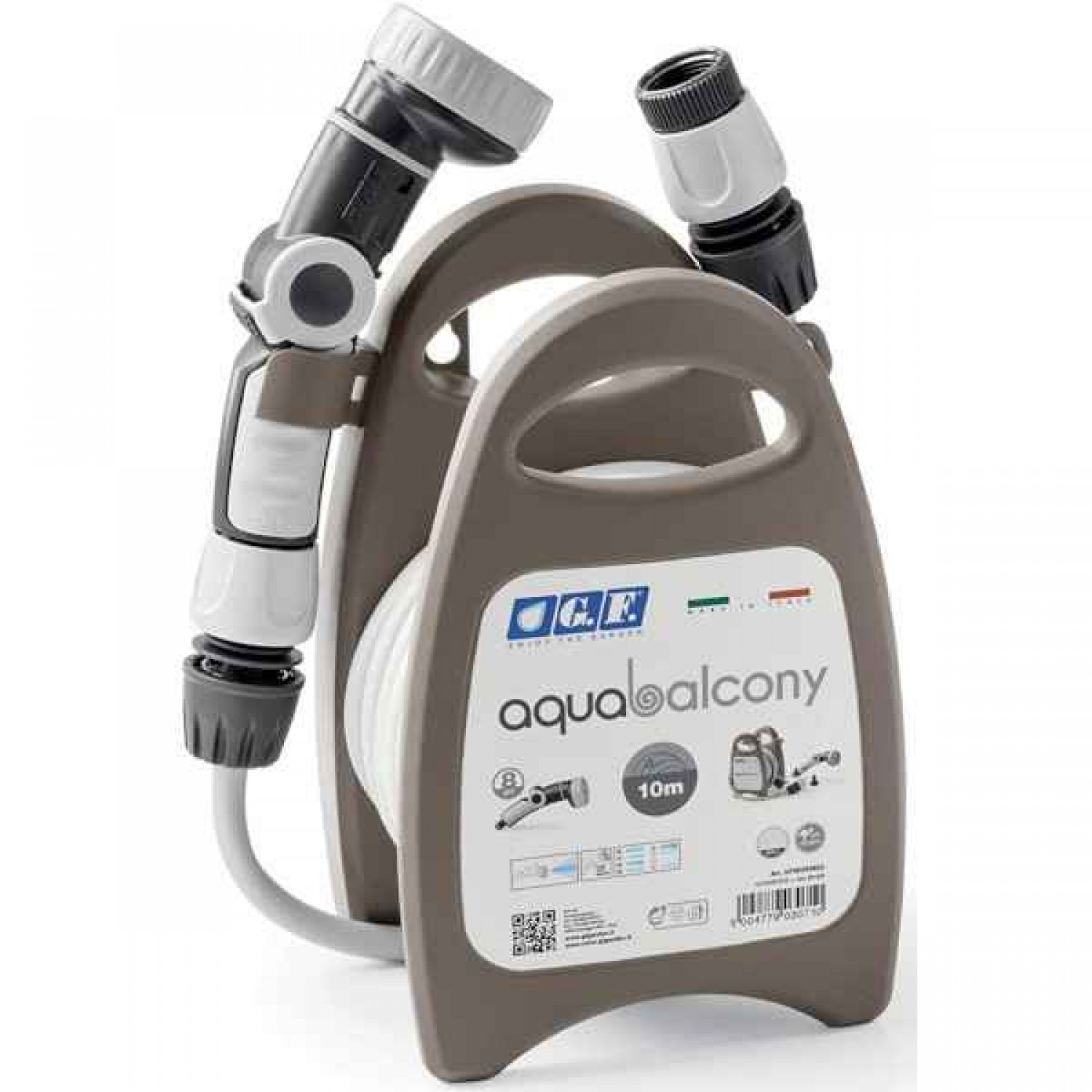 Φορητή Κασέτα Λάστιχου Ποτίσματος Aqua Balcony Kit GF - Φορητές Ανέμες Λάστιχων Άρδευσης