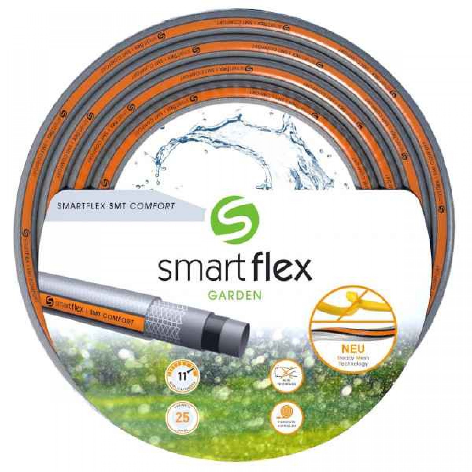 Silver SMT Hose 1/2" 10m NEXTEP - RR ITALIA Gardening and Outdoor Watering Hoses