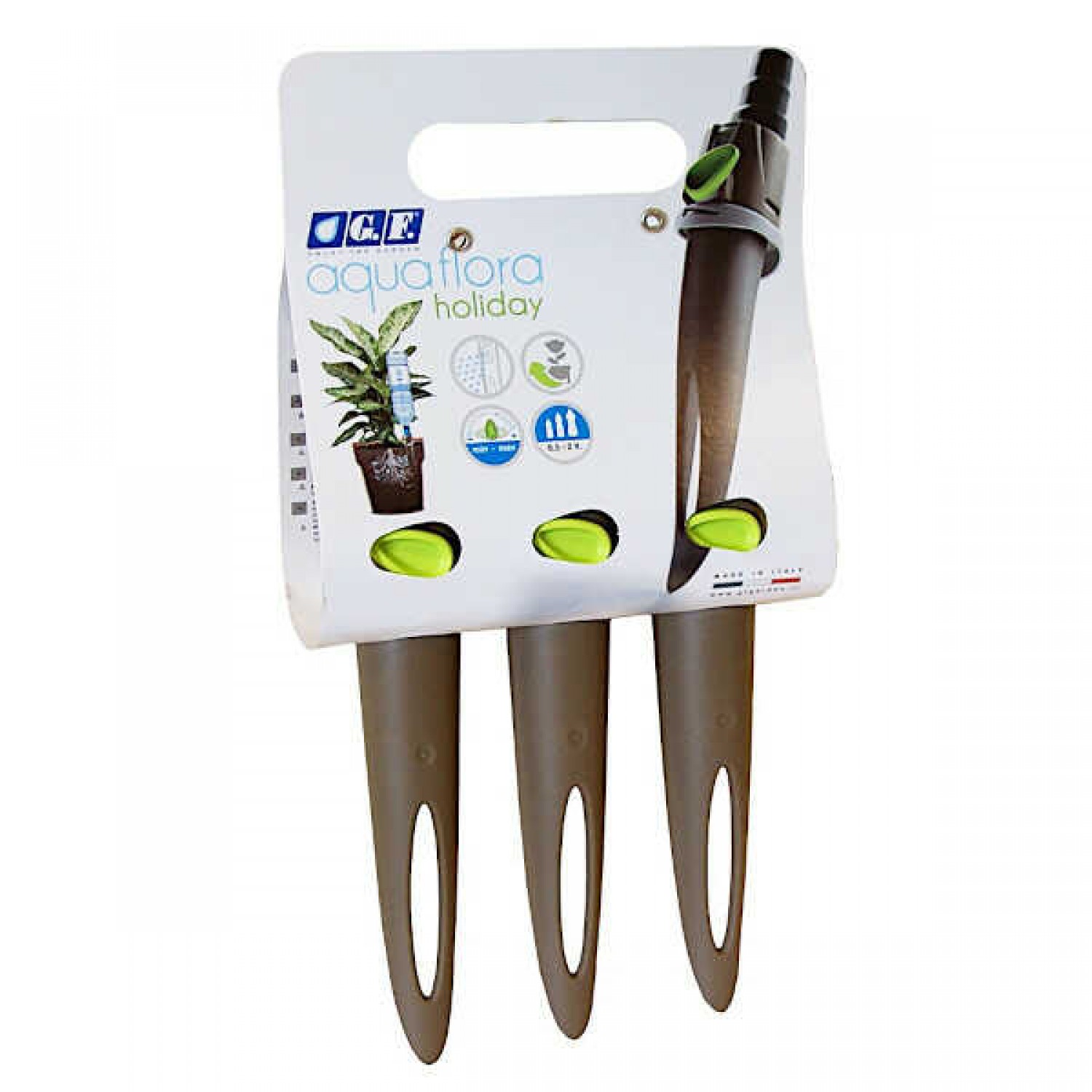 Σύστημα Ποτίσματος Φυτών Γλάστρας G.F AQUAFLORA HOLIDAY TRIS GF8017-0087 Σύστημα Ποτίσματος Φυτών G.F AQUAFLORA TRIS