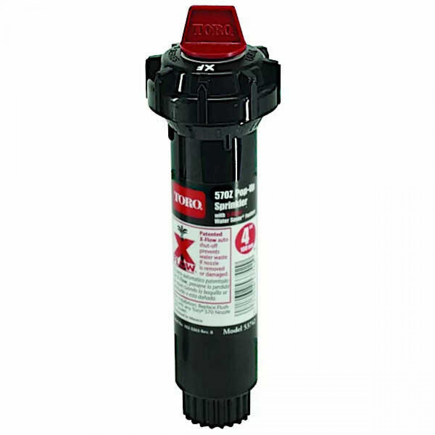 Toro 570-Z 4P XF Fixed Water Spray & X-Flow Shutoff Device