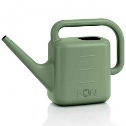 MOJA Garden Plastic Watering Can 5lt Reed Green 44x14x29cm with Handle by Lechuza - Watering Cans