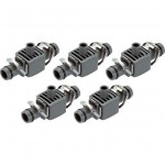 Σύνδεσμος Σωλήνων Ποτίσματος 13mm Σετ (5τμχ) GARDENA για Μπεκ (8331-20) - Σύστημα Micro-Drip Σύνδεσμος Σωλήνα Ποτίσματος 13mm Σετ (5τμχ) GARDENA για Μπεκ
