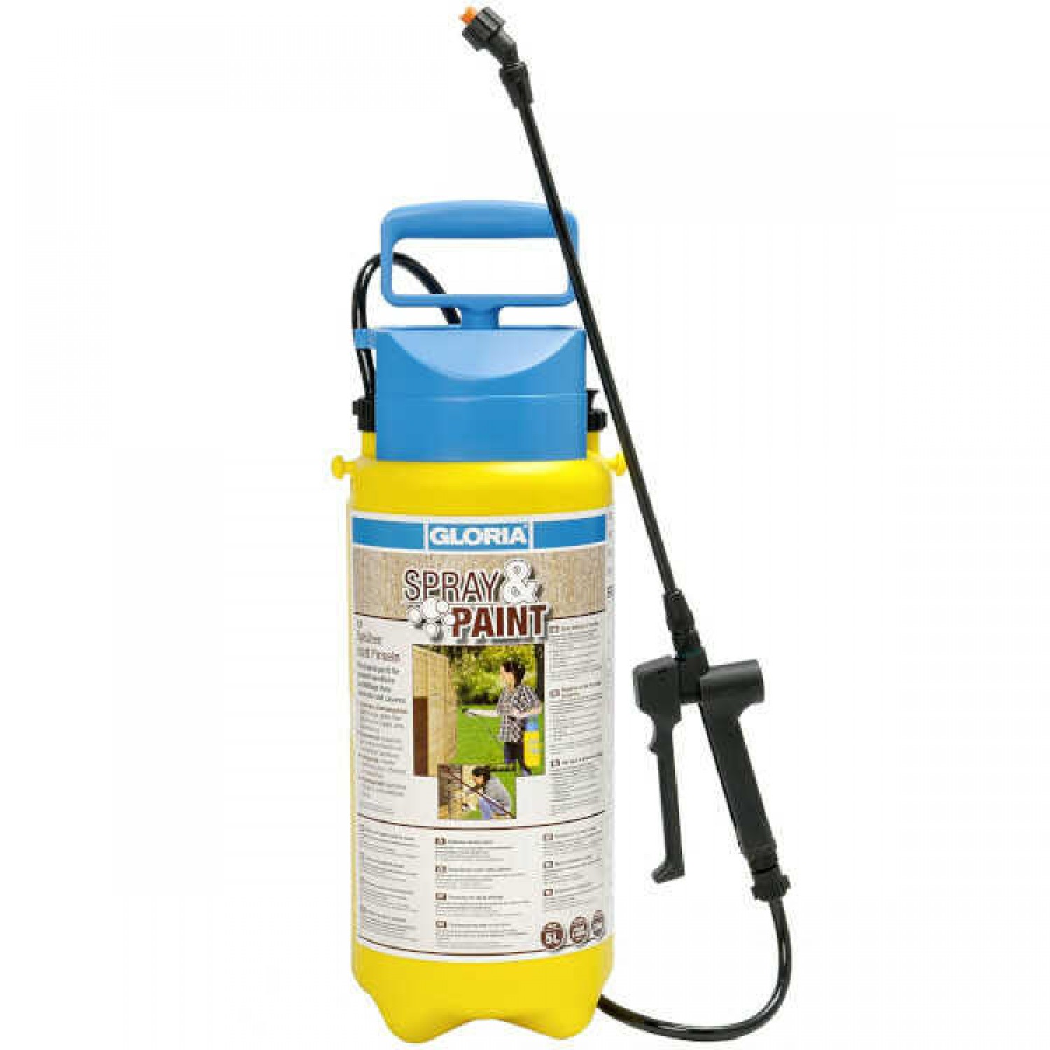 Ψεκαστήρας Βαφής Spray & Paint 5lt GLORIA G000101.0000 Ψεκαστήρες Χρώματος Spray & Paint 5lt GLORIA G000101.0000