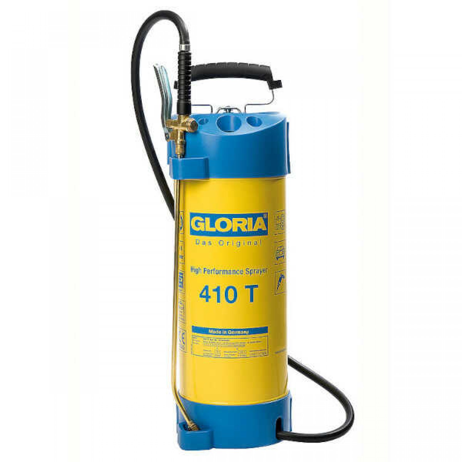 Μεταλλικοί Ψεκαστήρες με Μανόμετρο 10lt GLORIA 410 T