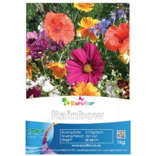Σπόροι Μείγμα Rainbow Annuals 1kg για Αστικά Λιβάδια EUROFLOR
