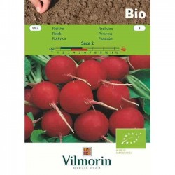 Βιολογικοί Σπόροι Ραπανάκι Bio Saxa 2 (992) VILMORIN