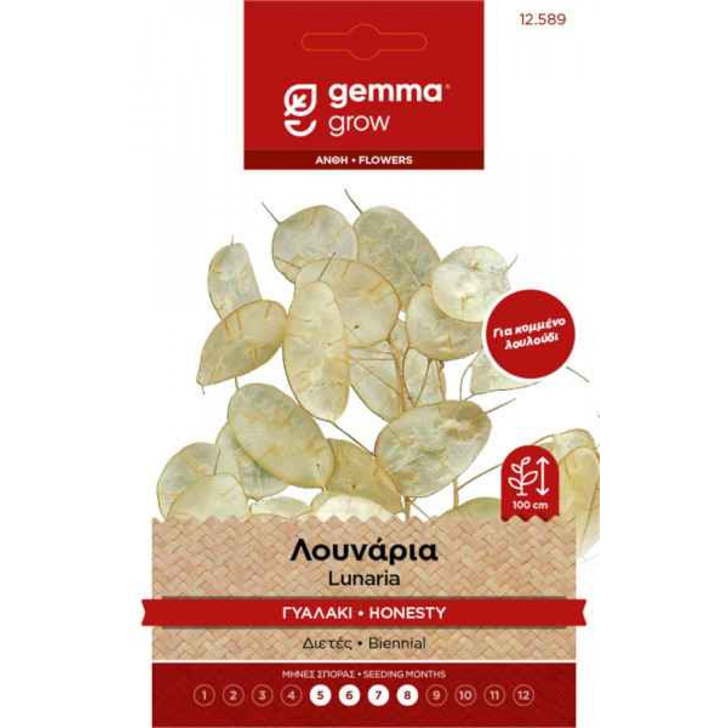 Annual Honesty 0.3g Seeds Packet (Lunaria annua) - Seed for Annual Honesties Annual Honesty 0.3g Seeds Packet (Lunaria annua)