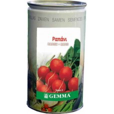 Ραπάνι Μικρό Στρογγυλό Κόκκινο 0,5kg Σπόροι Κονσέρβα (Raphanus sativus 'Saxa 2') - Σπόρος για Ραπάνια