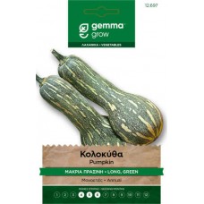 Κολοκύθα Μακριά Πράσινη 1g Σπόροι Φακελάκι