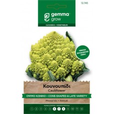 Κουνουπίδι Όψιμο Κωνικό 3g Σπόροι 'Romanesco Natalino'