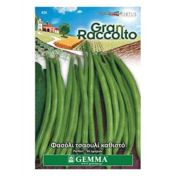 Φασόλι Τσαουλί Άνευρο Νάνο Perfection 5kg Σπόροι Σακί [826] Gemma (Phaseolus vulgaris 'Perfection') - Σπόρος Φασολιών