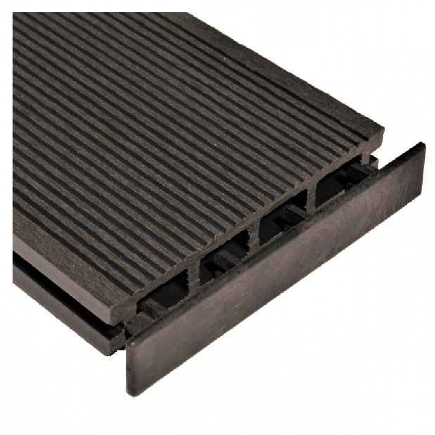 Τάπα Πατώματος WPC 2,5x10,5cm Καφέ Σκούρο 10 τεμ. Τάπα Πατώματος WPC 2,5x10,5cm Καφέ Σκούρο 10 τεμ.