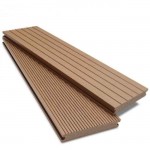 Solid End Cover WPC 1,2x7,2x390cm Light Brown Fence - Deck | Kipogeorgiki