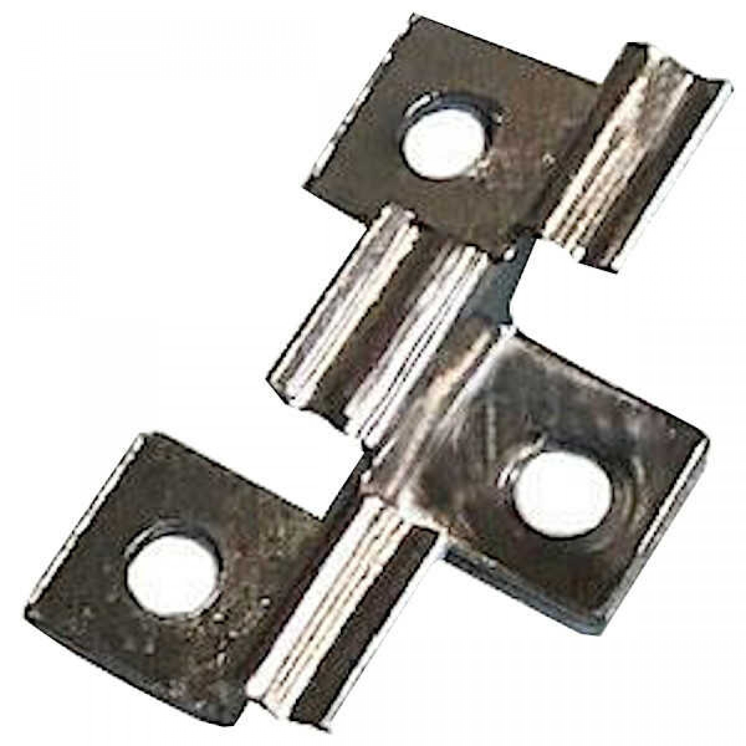 Intermediate Decking Metal Clip & Screws for Deck 2.5x14.5cm (HxW) - Deck Boards Connectors Intermediate Metal Clip & Screws for Deck 2.5x14.5cm (HxW)