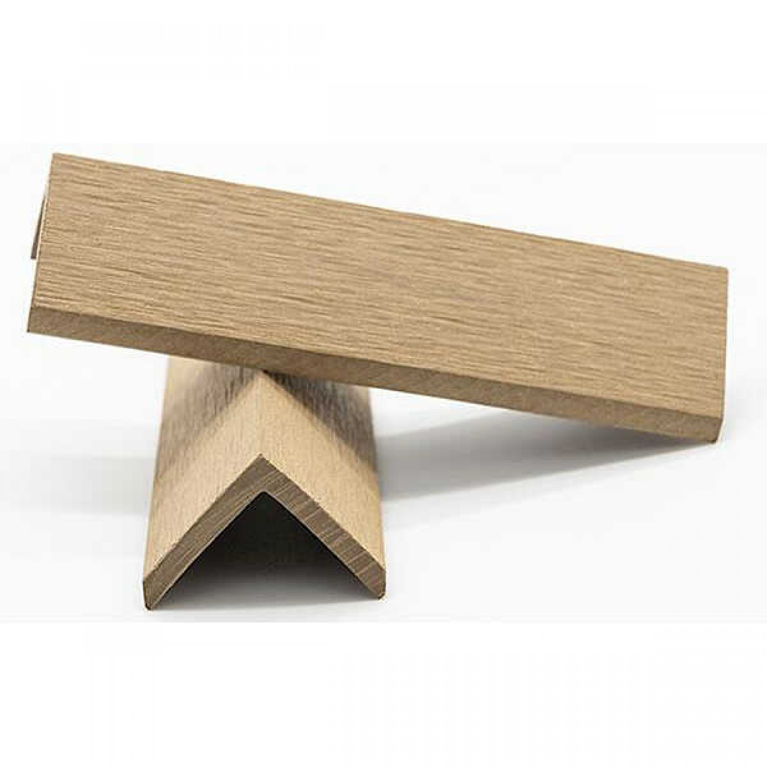 Decking Corner Edge Trim for WPC Board Deck 150 (4x4x360cm) - Deck Boards Corner Trims Decking Corner Trim for WPC Board Deck 150 (4x4x360cm)