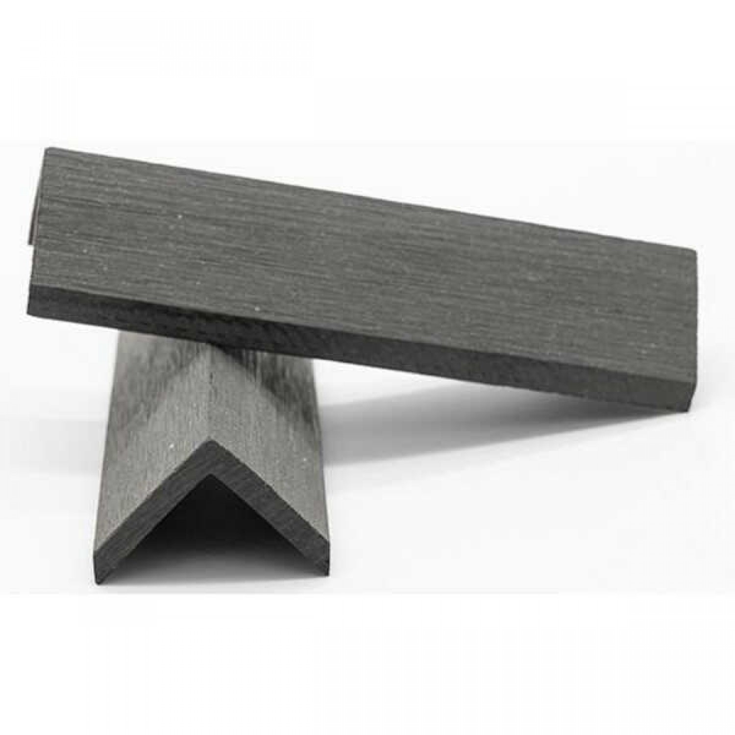 Decking Corner Edge Trim for WPC Board Deck 80180 (5x5.5x360cm) - Deck Boards Corner Trims Decking Corner Trim for WPC Board Deck 80180 (5x5.5x360cm)