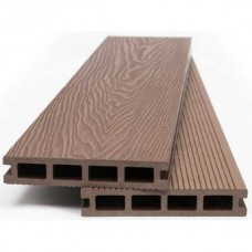 WPC Decking Board LIGHT BROWN 2.5x14.6x360cm 8040 Double Sided