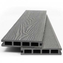 Σανίδα WPC Δαπέδου 2 Όψεων 2,5x14,6x360cm LIGHT GREY 80180