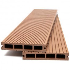 WPC Decking Board LIGHT BROWN 2.5x14.5x360cm Double Sided