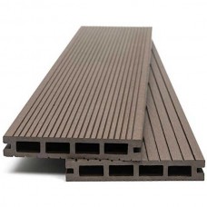 WPC Decking Board DARK BROWN 2.3x14x360cm Double Sided