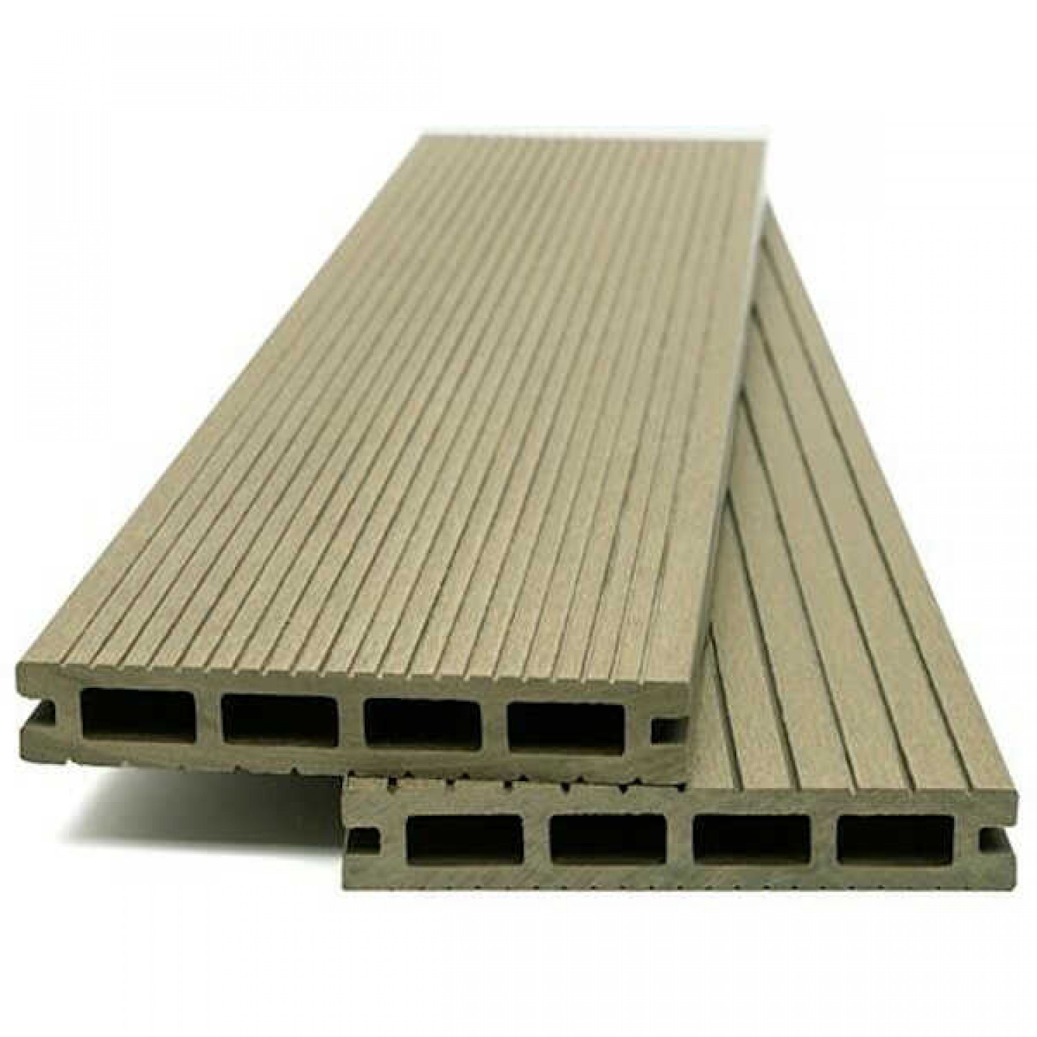 WPC Decking Board OLIVE 2.3x14x360cm Double Sided
