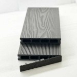 Σανίδα Πατώματος WPC 3D 2 Όψεων 2,5x15x360cm Γκρι Σκούρο - Τάβλες & Σανίδες DECK