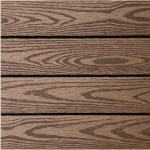 WPC Decking Tile WOOD 30x30cm Brown - Tiles & Boards for Deck