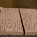 WPC Decking Tile WOOD 30x30cm Brown - Tiles & Boards for Deck