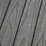 WPC Decking Tile 3D WOOD 30x30cm Dark Grey - Tiles & Boards for Deck