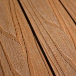 WPC Decking Tile 3D WOOD 30x30cm Brown - Tiles & Boards for Deck