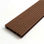 WPC Decking Board Light Brown 2.4x14.6x360cm Double Sided - Floor & Decking Boards