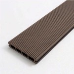 WPC Decking Board Brown 2.4x14.6x360cm Double Sided - Floor & Decking Boards