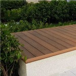 Decking Corner Trim WPC Board's 3.5x5x360cm Light Brown Decking Corner Trim for WPC Board Deck 90640 (3.5x5x360cm) Light Brown - Deck Boards Corner Trims