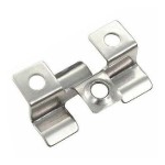 Stainless Steel Composite Decking Clip WPC (INOX) Stainless Steel Composite Decking Clip WPC (INOX) - Metal Connectors for Deck Flooring Boards