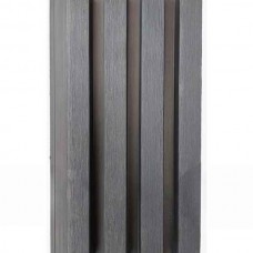WPC Wall Cladding 3rd Generation Slats Gray Light 290x17x2.6cm DEDRON (N0007) - Synthetic Panels