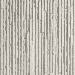 Πάνελ Τοίχου Εύκαμπτης Πέτρας 3D 111020 Muretto Stone 60x120cm Λευκό Μπεζ - Wall Panels-Επενδύσεις Τοίχων