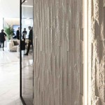 Πάνελ Τοίχου Εύκαμπτης Πέτρας 3D 111020 Muretto Stone 60x120cm Λευκό Μπεζ - Wall Panels-Επενδύσεις Τοίχων